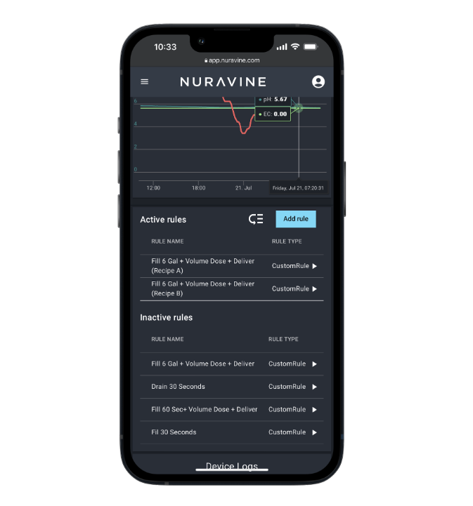 Flux app running multiple rules