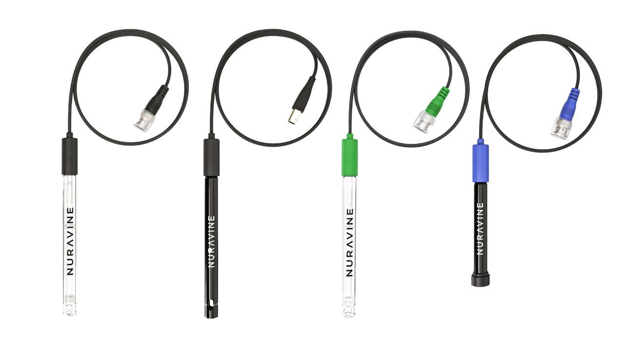 Nuravine pH, EC, DO and ORP sensors